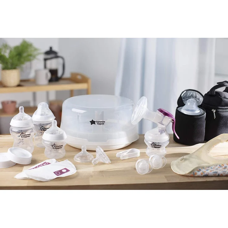 Tommee Tippee Sterilisator, Mikrowellen-Dampfsterilisator für Babyflaschen, 4-Minuten-Sterilisationszyklus – Bild 6