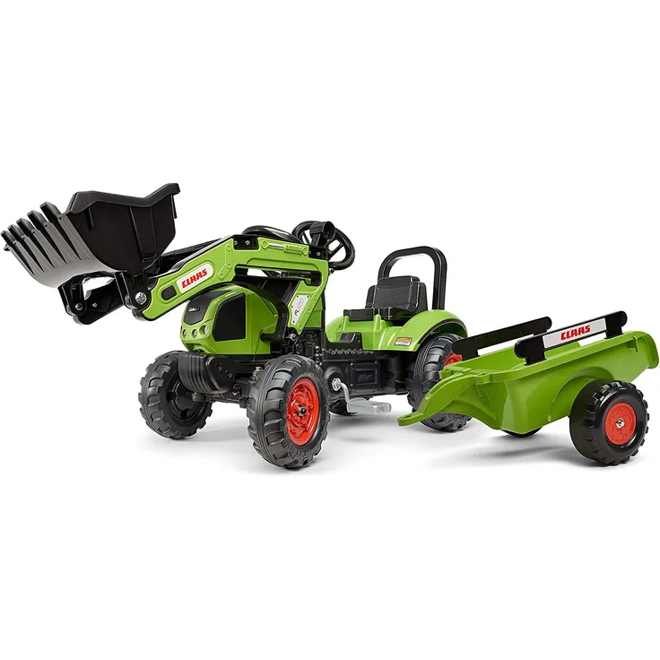 Falquet & CIE – 2040 am – Baggerlader Claas Arion 410 + Bügel + Anhänger - Preisvergleich