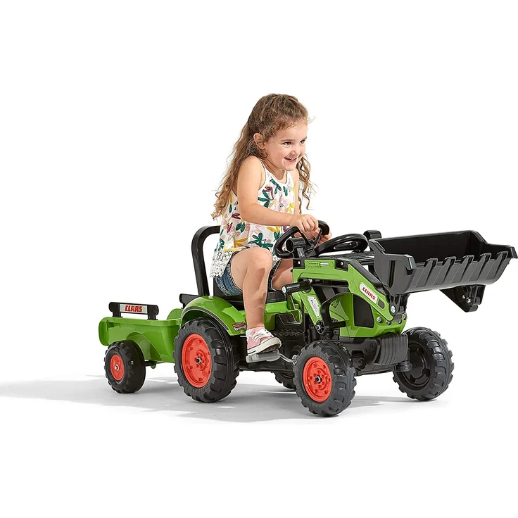 Falquet & CIE – 2040 am – Baggerlader Claas Arion 410 + Bügel + Anhänger - Preisvergleich – Bild 4