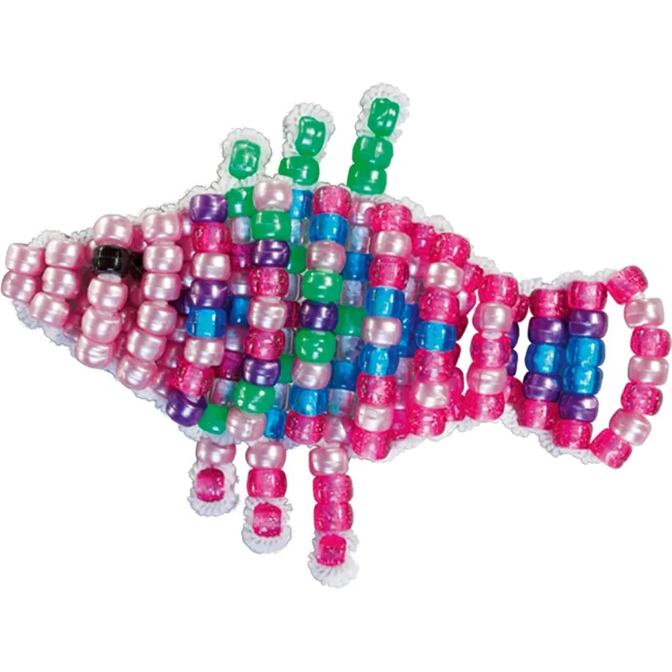 Ravensburger 18247 Be Creative Pearl Animals fädeln, DIY für Kinder ab 6 Jahren – Bild 9