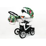 SaintBaby Kinderwagen DIN EN 188 Langlebig Sicher Ausgefallen Tropic Dream Parrots in the Tropic 3in1 mit Babyschale