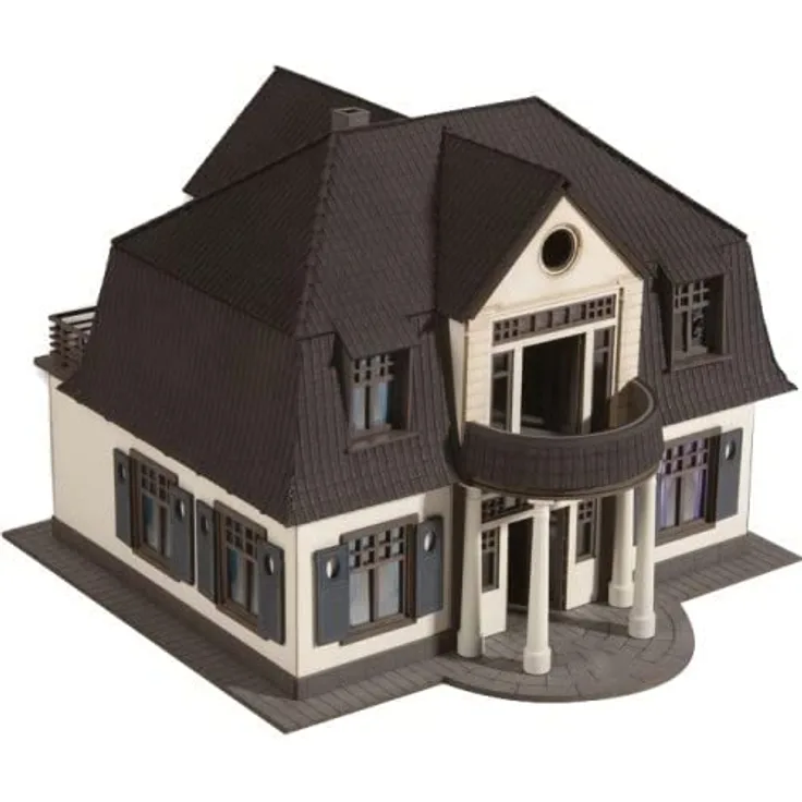 Noch 66507 Brennendes Freudenhaus - Spur H0 - Bausatz - Neu