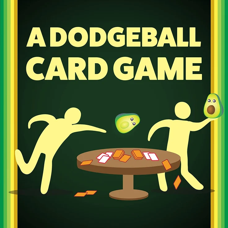 Throw Throw Avocado by Exploding Kittens - A Dodgeball Card Game - Family-Friendly Party Games - Card Games for Adults, Teens & Kids - 2-6 Players – Bild 5