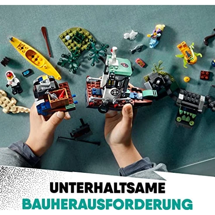 LEGO 70419 Hidden Side Gekenterter Garnelenkutter Kinderspielzeug, Augmented Reality Funktionen – Bild 5