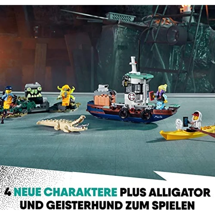 LEGO 70419 Hidden Side Gekenterter Garnelenkutter Kinderspielzeug, Augmented Reality Funktionen – Bild 6