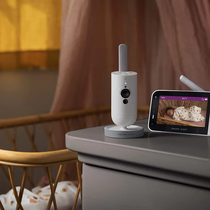 Philips Avent 'Connected SCD923/26', Babyphone mit Secure Connect-System, Baby Monitor + App – Bild 4