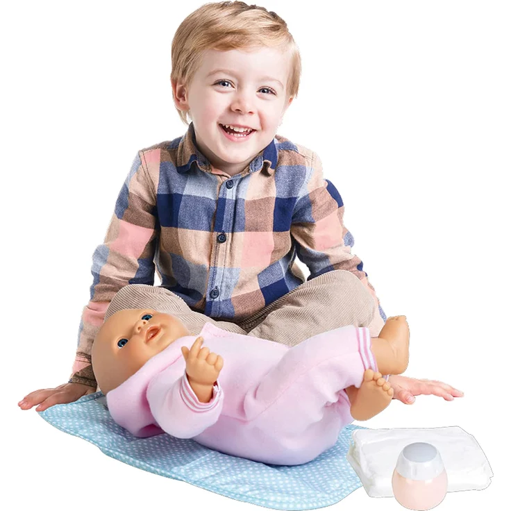 Wickeltasche mit Zubehör für Puppen – Bild 2