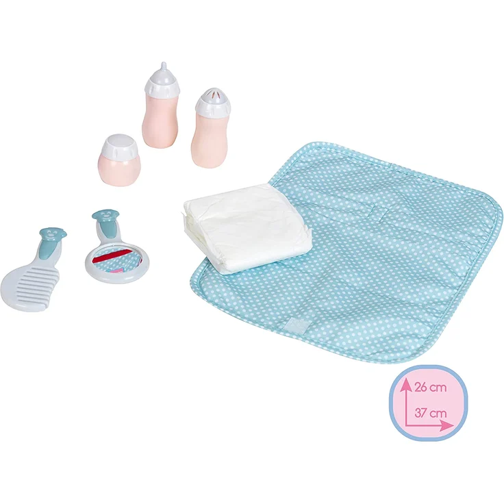 Wickeltasche mit Zubehör für Puppen – Bild 4