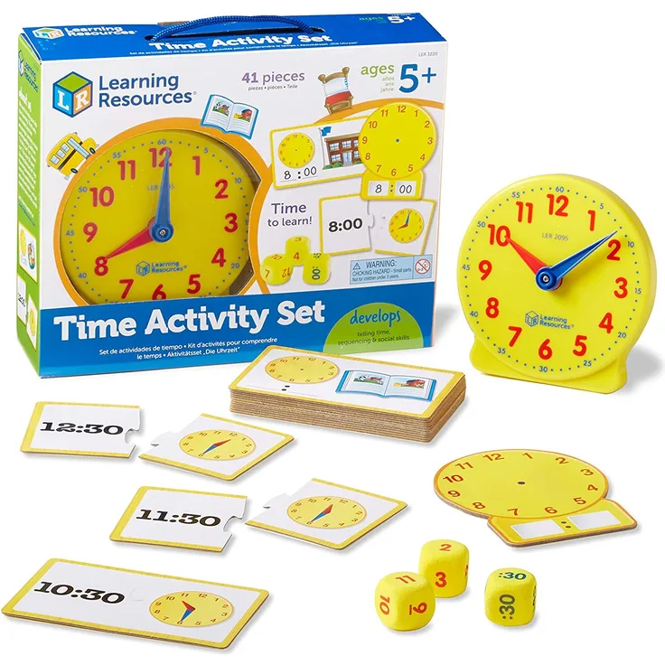 Learning Resources Spielset Zeit