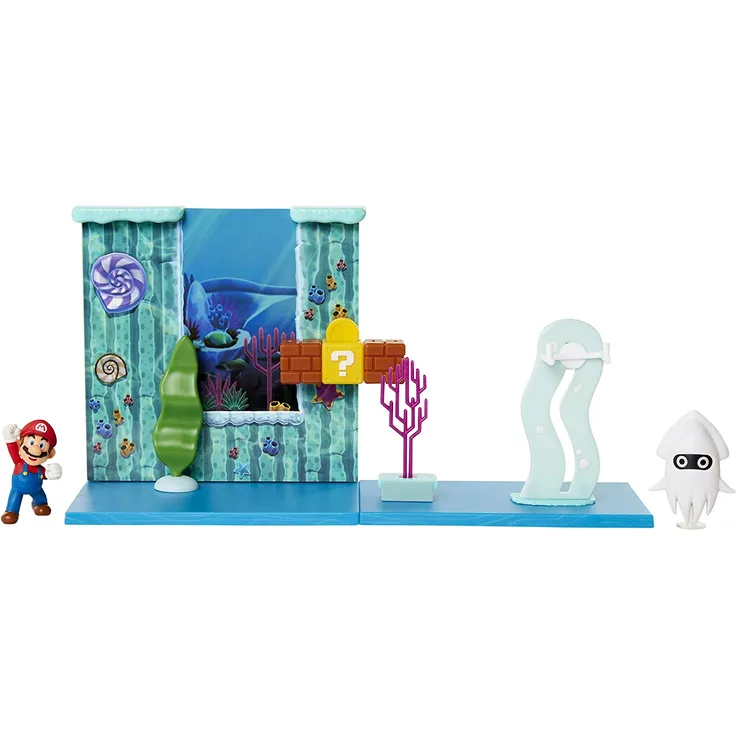 Jakks Super Mario 2. 5 Inch Underwater Playset