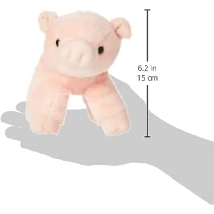 Aurora, 12767, Mini Flopsies Percy Schwein, 20cm, Plüschtier, pink – Bild 4