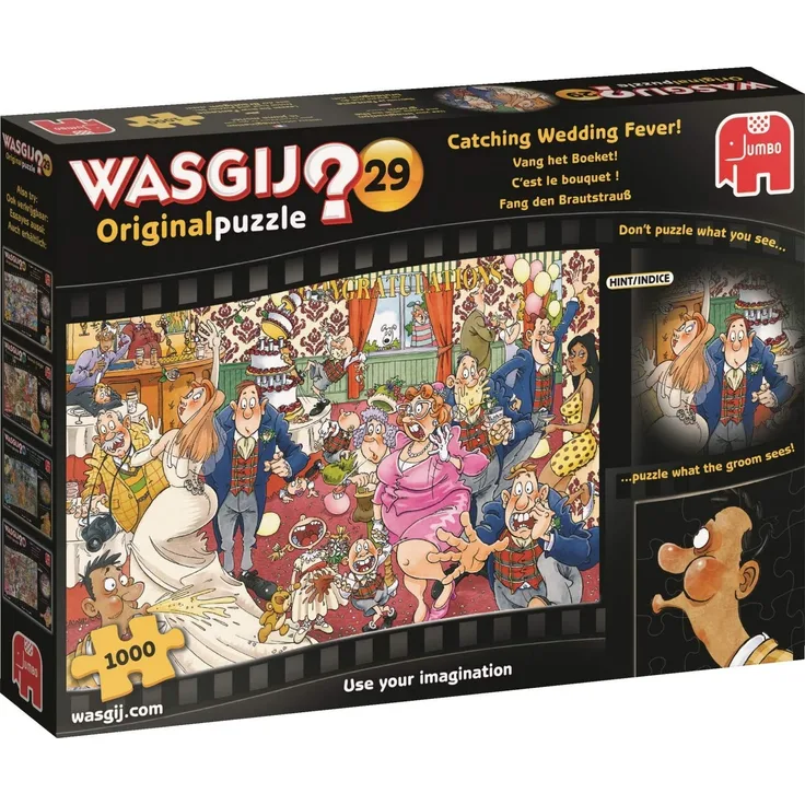 Jumbo Spiele GmbH JUM19159 Original 29 Catching Wedding Fever Puzzle