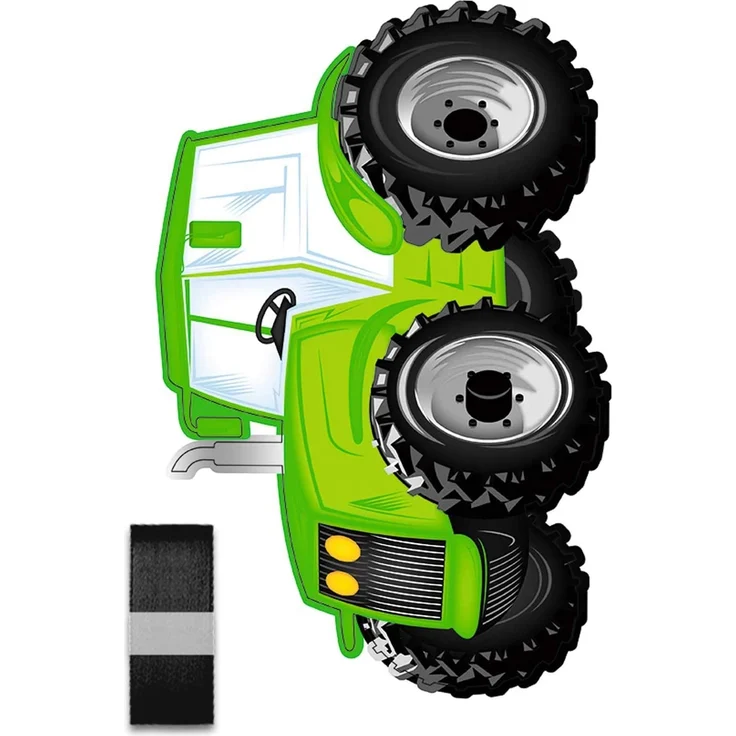 Schultüte - Dekorations Set - Bastelset Easy Line "Traktor" - Zubehör für eine Schultüte zum selber machen - Einschulung DIY – Bild 2