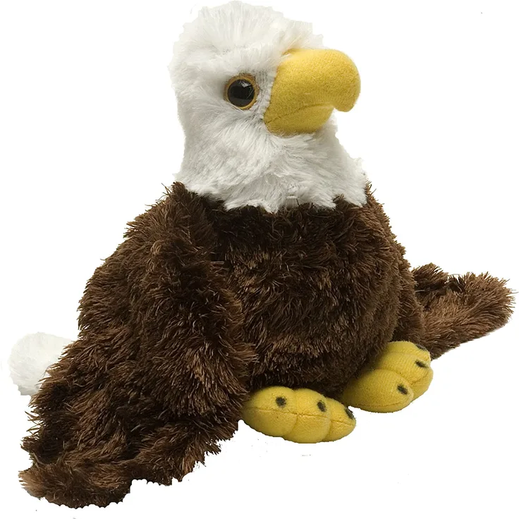 Kuscheladler Junior 18 cm Plüsch braun/weiß