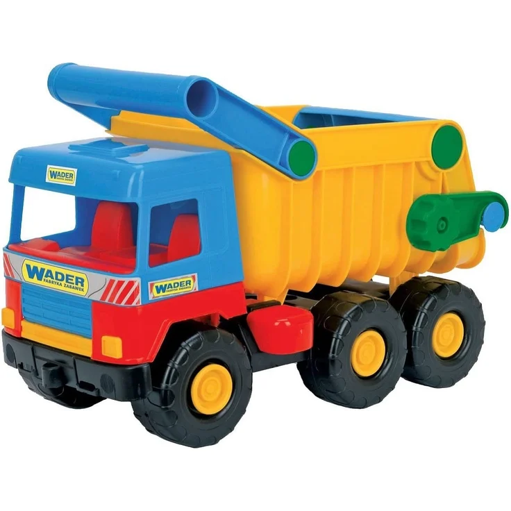 Wader 32051 - Middle Truck Kipper mit arretierbarer Mulde, ab 12 Monaten, ca. 38 cm – Bild 3