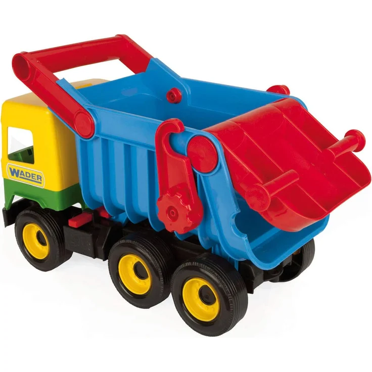 Wader 32051 - Middle Truck Kipper mit arretierbarer Mulde, ab 12 Monaten, ca. 38 cm – Bild 2