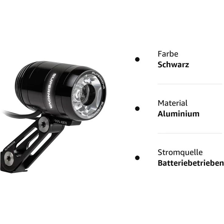 SUPERNOVA E3 Pro 2 LED Frontlicht mit StVZO-Zulassung – Bild 7