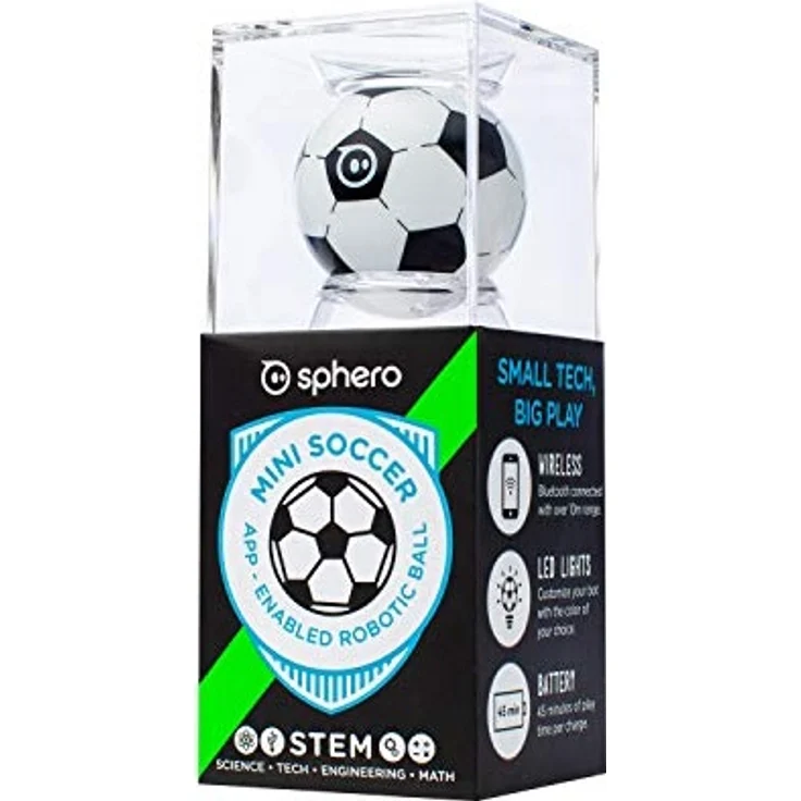 Sphero Mini Soccer: App-gesteuerter Roboterball, STEM-Lern- und Codierspielzeug, Alter ab 8, M001SRW – Bild 1