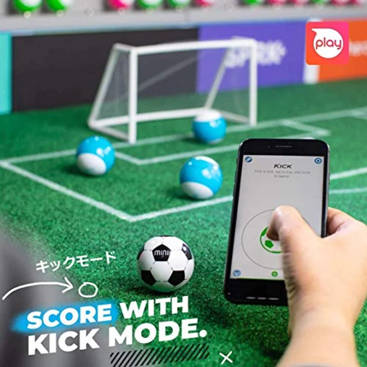Sphero Mini Soccer: App-gesteuerter Roboterball, STEM-Lern- und Codierspielzeug, Alter ab 8, M001SRW – Bild 4
