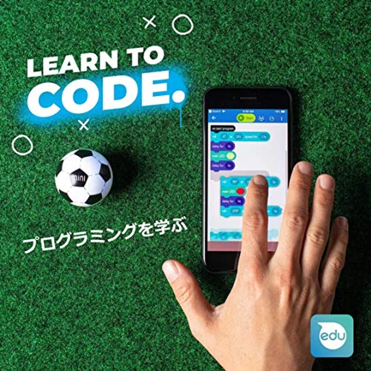 Sphero Mini Soccer: App-gesteuerter Roboterball, STEM-Lern- und Codierspielzeug, Alter ab 8, M001SRW – Bild 6