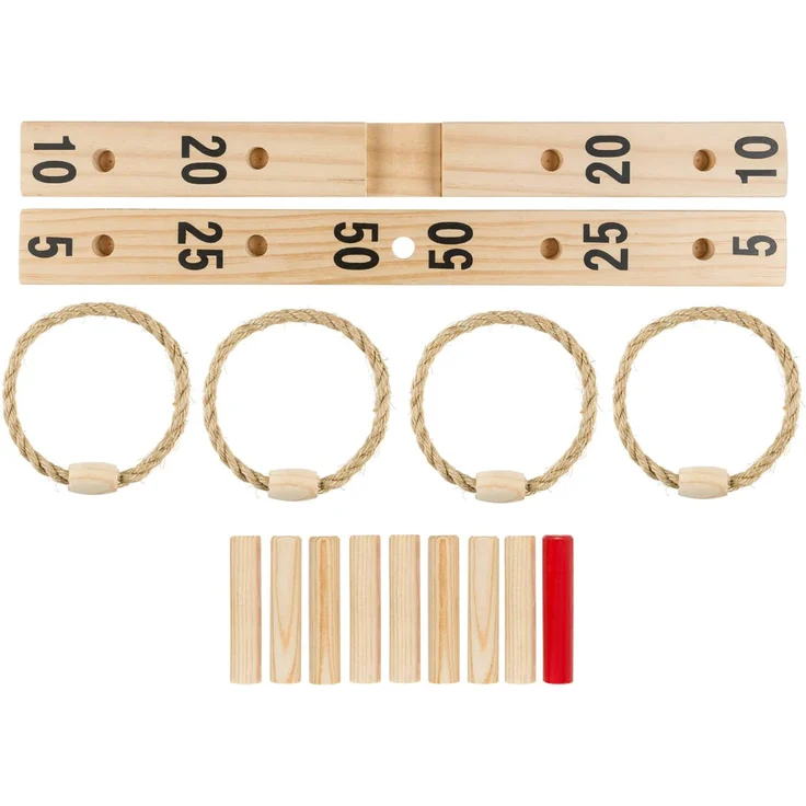 Idena Ringwurfspiel Holz – Bild 4