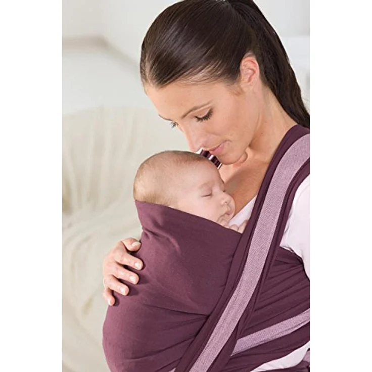 AMAZONAS 'Carry Sling Terra' Tragetuch in Berry, 450 x 70 cm – Bild 4