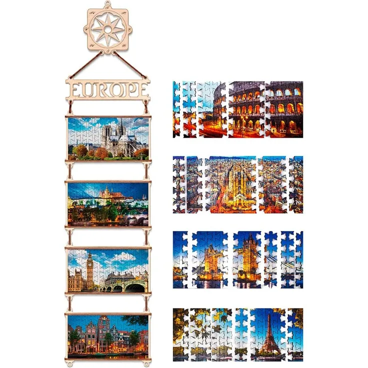 Double Sided Puzzle: Europa