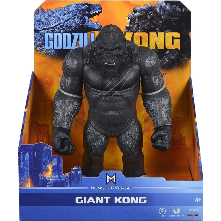 MonsterVerse MNG07310 Godzilla vs Giant King Kong, 28 cm, Mehrfarbig – Bild 5