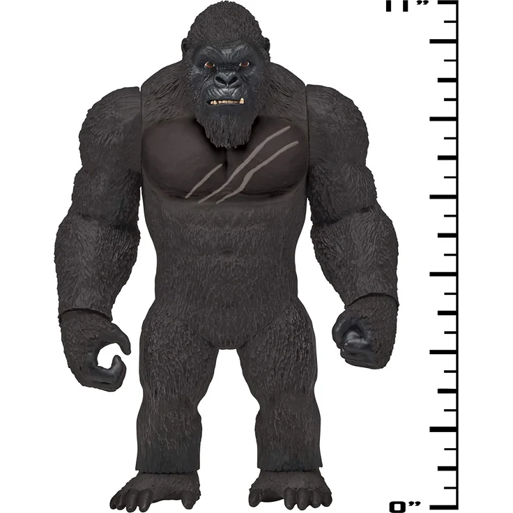 MonsterVerse MNG07310 Godzilla vs Giant King Kong, 28 cm, Mehrfarbig – Bild 4