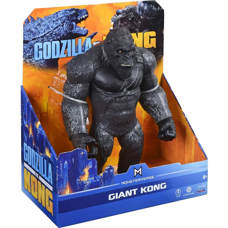 MonsterVerse MNG07310 Godzilla vs Giant King Kong, 28 cm, Mehrfarbig – Bild 6