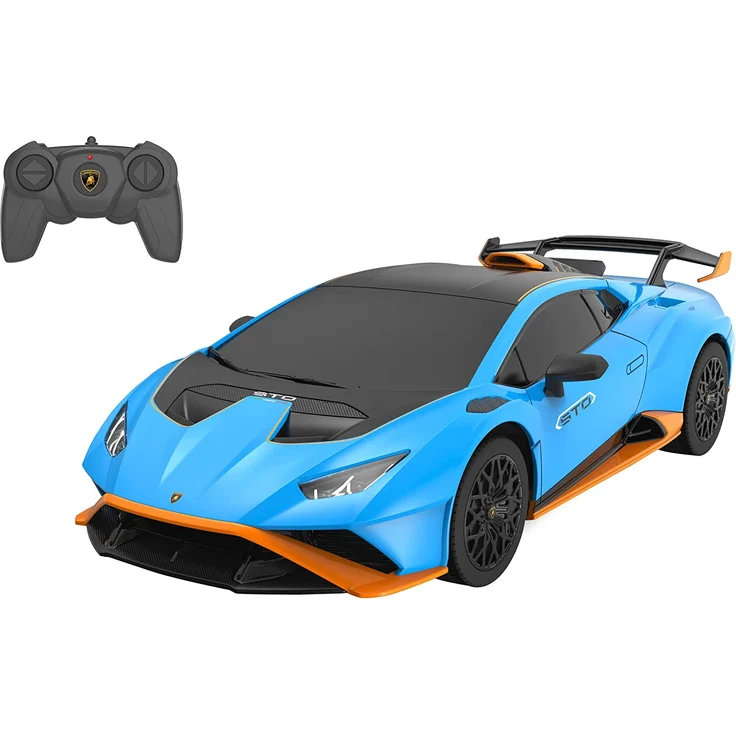 Jamara Lamborghini Huracan STO RC (light blue/orange 1:24) – Bild 4