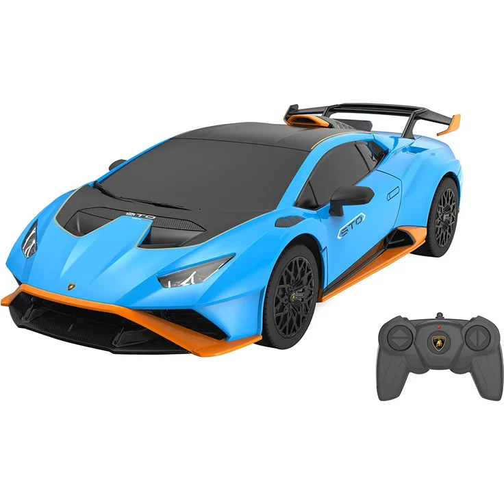 Jamara Lamborghini Huracan STO RC (light blue/orange 1:24) – Bild 1