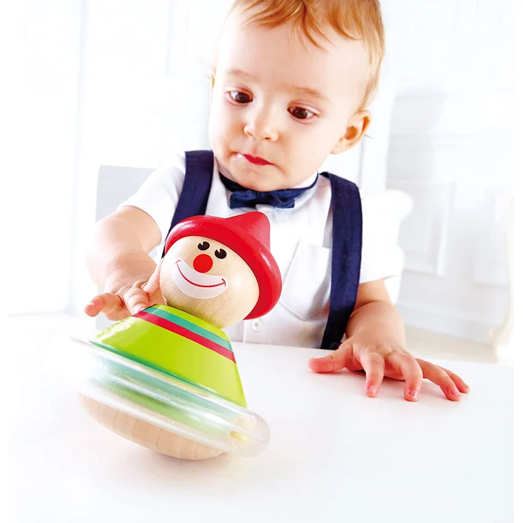 Hape E0015 Roly-Poly Toy (Multi-Colour) Wackel-Ralph-Stehaufmännchen – Bild 4