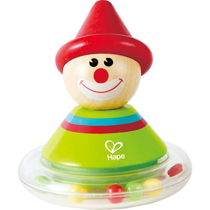 Hape E0015 Roly-Poly Toy (Multi-Colour) Wackel-Ralph-Stehaufmännchen