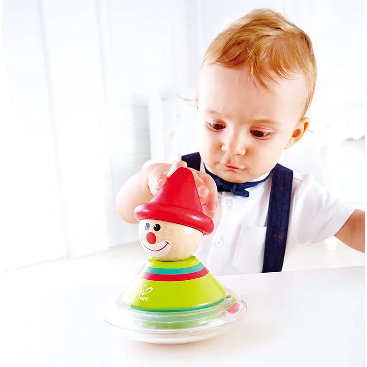 Hape E0015 Roly-Poly Toy (Multi-Colour) Wackel-Ralph-Stehaufmännchen – Bild 5