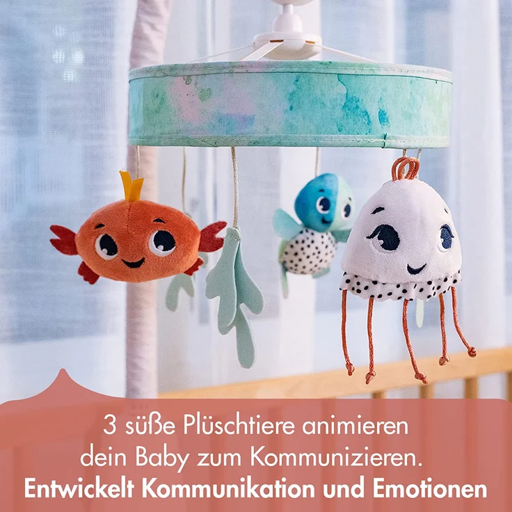 Tiny Love Treasure the Ocean Luxe – Musik-Mobile, Kinderbett-Mobile mit Melodien, Musik-Mobile, Kinderbettspielzeug für Neugeborene, 0m+ – Bild 3