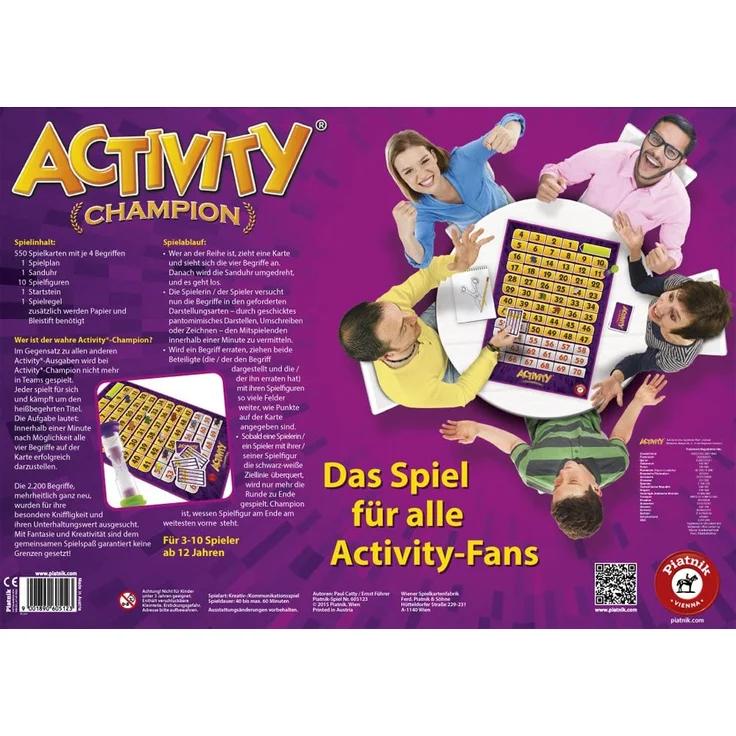 Piatnik 6051 6051-Partyspiel-Activity Champion | Partyspiel | Actvity Klassiker – Bild 3