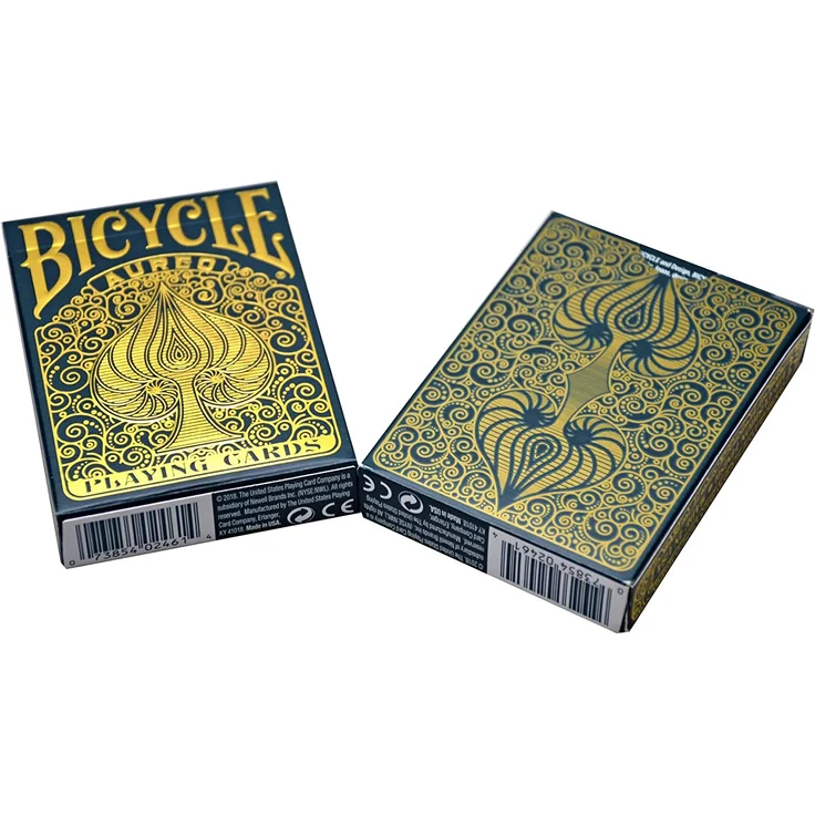 Fournier 1042051 Bicycle Aureo Poker Kartenspiel, Gold – Bild 10