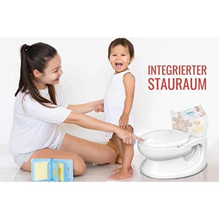 babyGo Potty Töpfchen, weiß – Bild 3