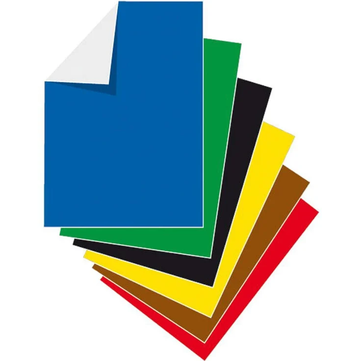 Stylex Buntpapierheft A4 12 Blatt – Bild 2