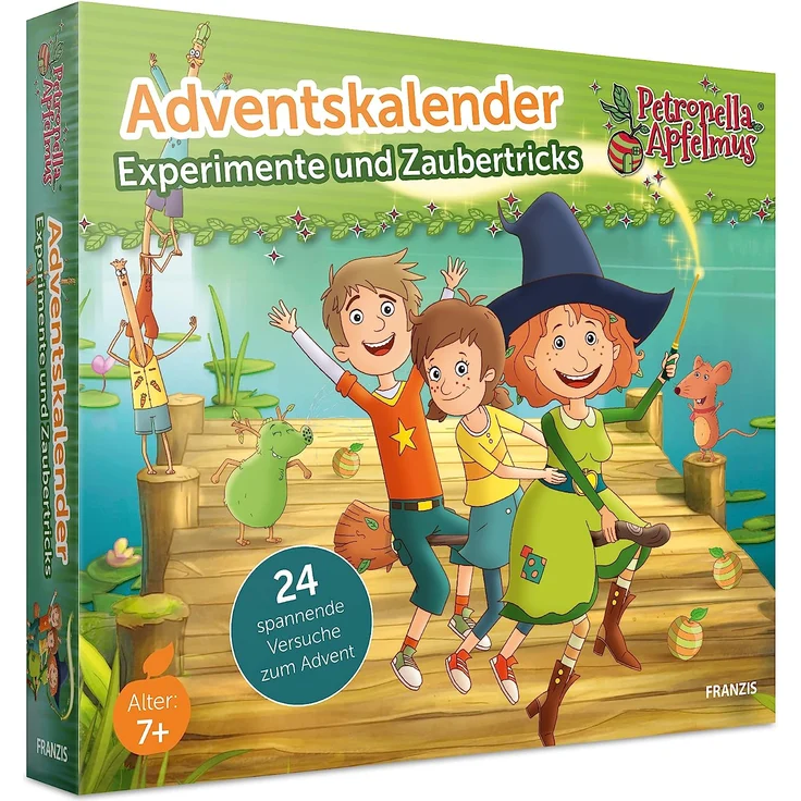 FRANZIS Adventskalender, 67202, Adventskalender Experimentieren und Zaubertricks – Bild 1