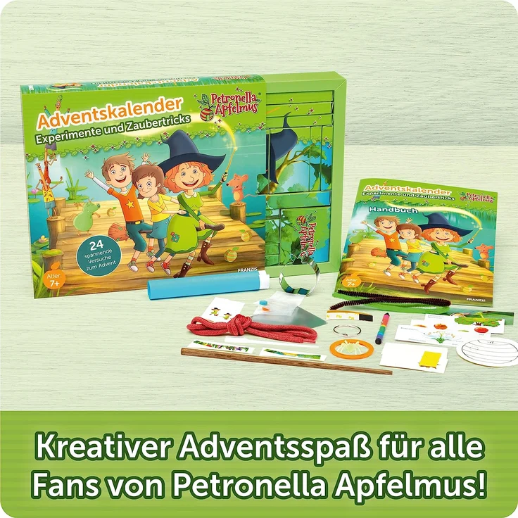 FRANZIS Adventskalender, 67202, Adventskalender Experimentieren und Zaubertricks – Bild 3