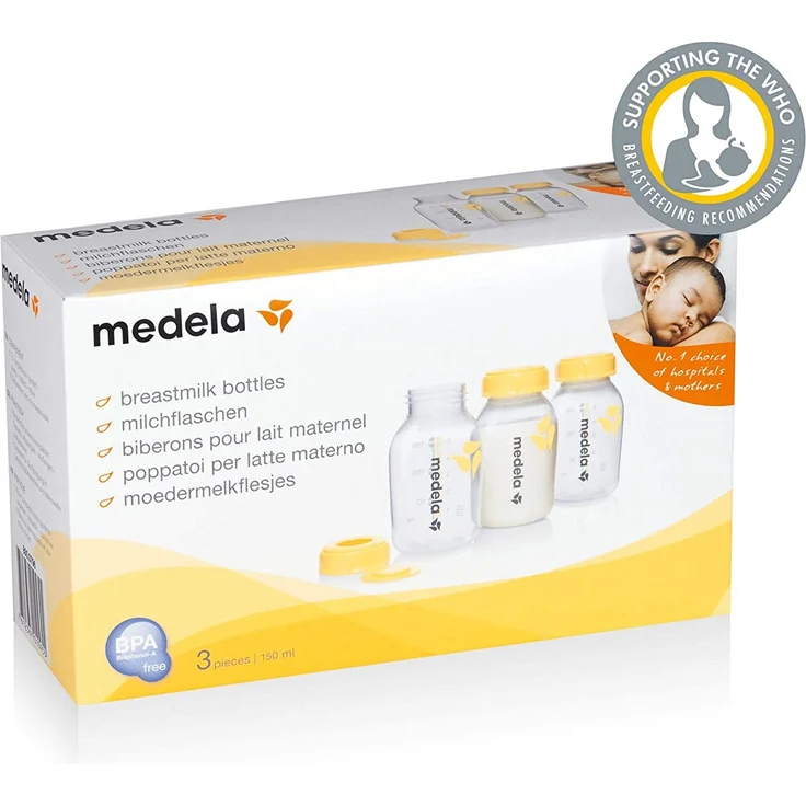 Medela Babyflaschen Set, 150 ml, 3 Stück – Bild 3