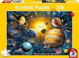 Schmidt Spiele Puzzle 56308 Unser Sonnensystem, 200 Teile Kinderpuzzle