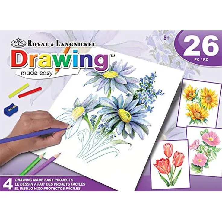 Royal & Langnickel Royal & Langnickel AVS - Dme203 Drawing Flowers Box