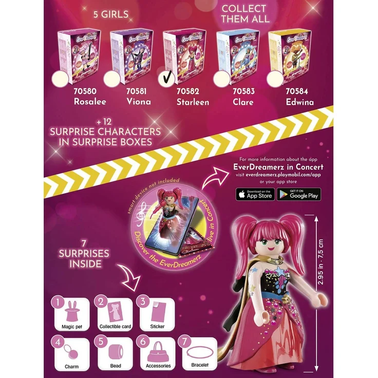 Playmobil Starleen - Music World 5 Jahr(e) Mehrfarbig Kunststoff – Bild 4