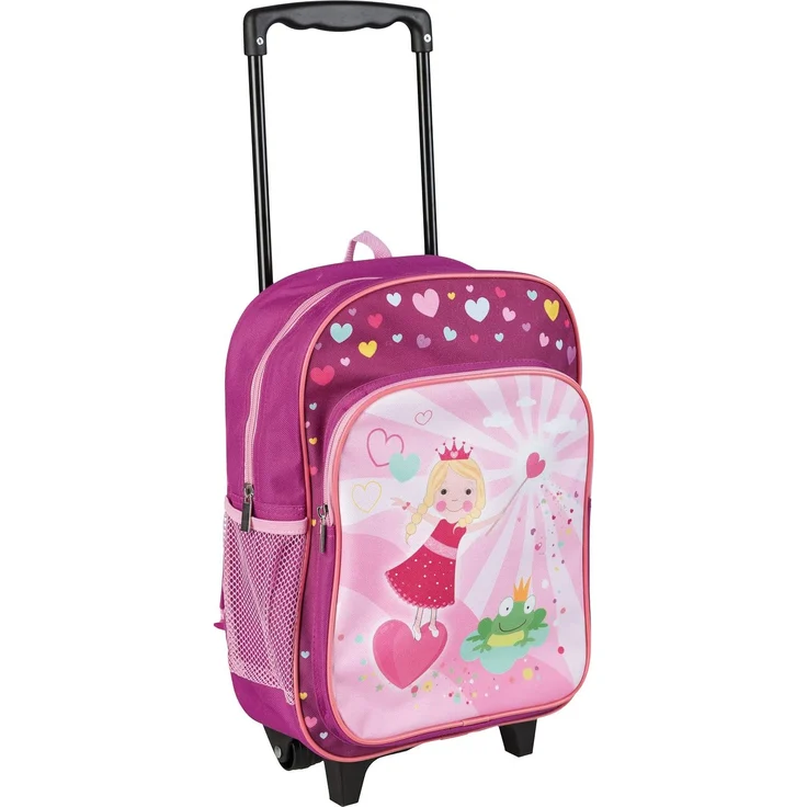 Idena Schultrolley Idena - Motiv: Prinzessin, 40 cm, 14 Liter, 0,7 kg - Farbe: pink – Bild 4
