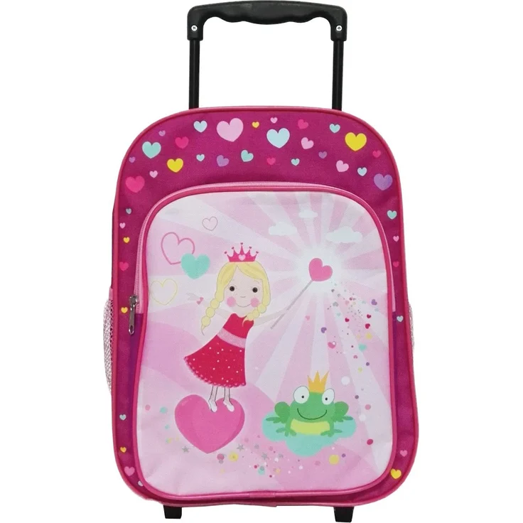 Idena Schultrolley Idena - Motiv: Prinzessin, 40 cm, 14 Liter, 0,7 kg - Farbe: pink – Bild 1
