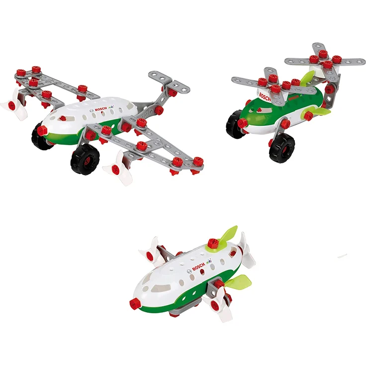 Theo Klein Bosch 3 in 1 Aircraft Team Konstruktionsset – Bild 1