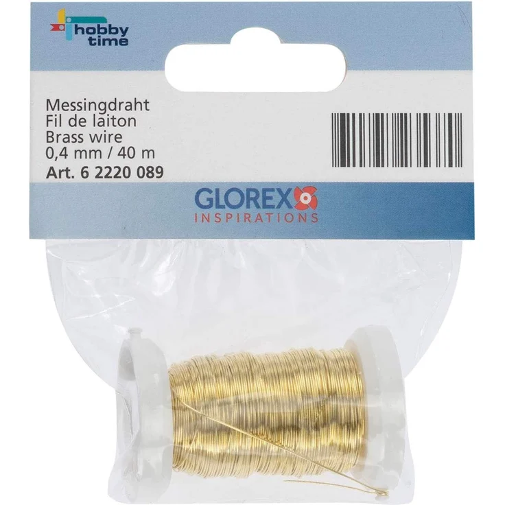 Glorex Messingdraht 0,4 mm x 40 m – Bild 4